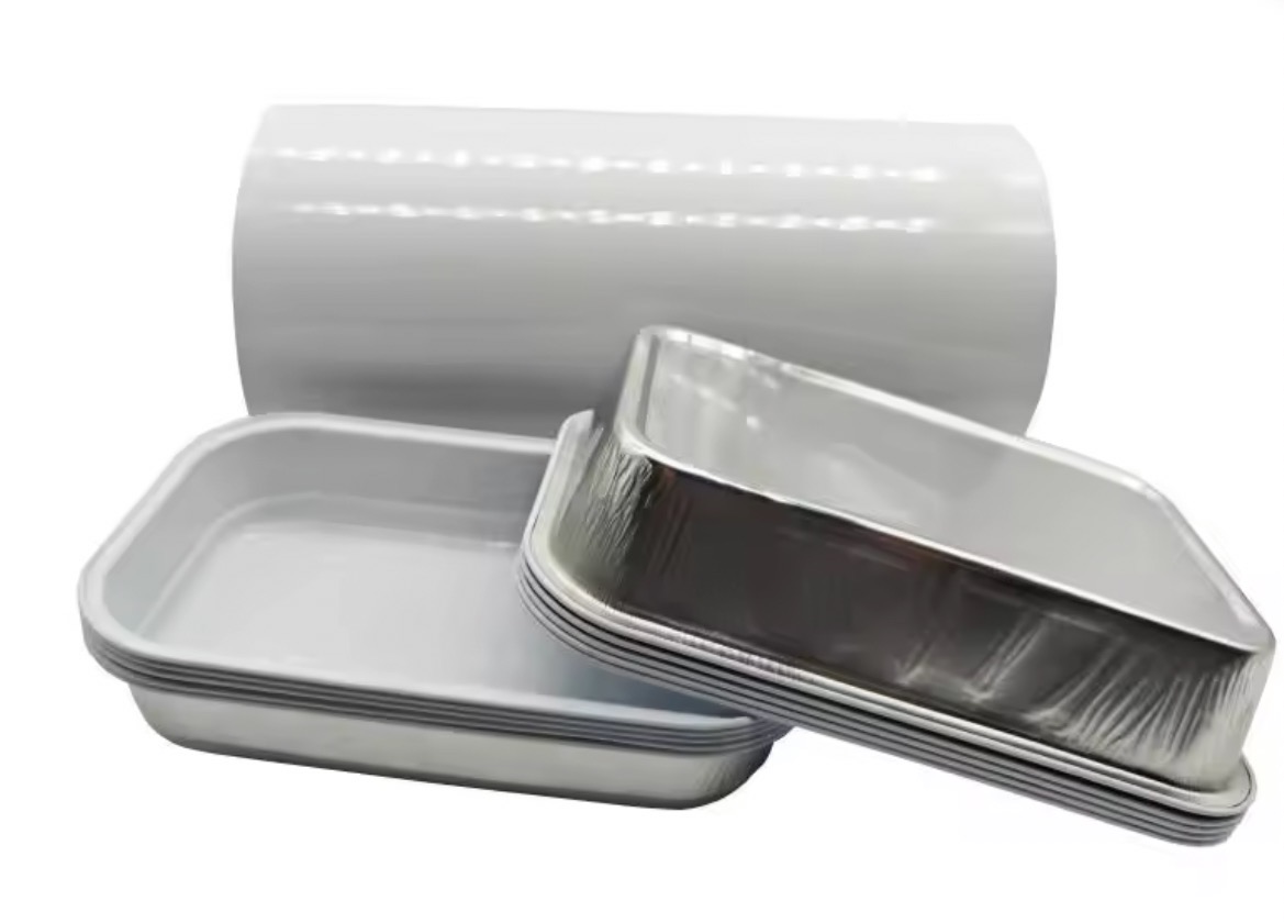 White Coated Aluminum Foil for FoodContainers